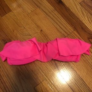 Victoria’s Secret flounce swim suit top